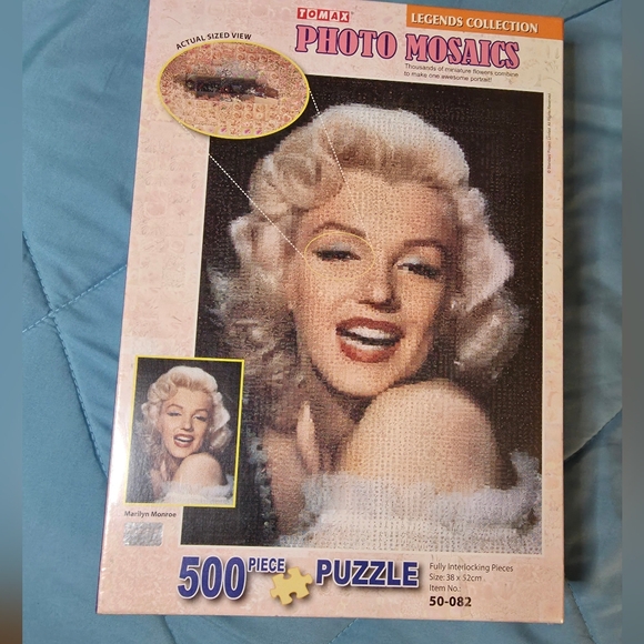 Tomax Other - 500 Piece Marilyn Monroe Puzzle